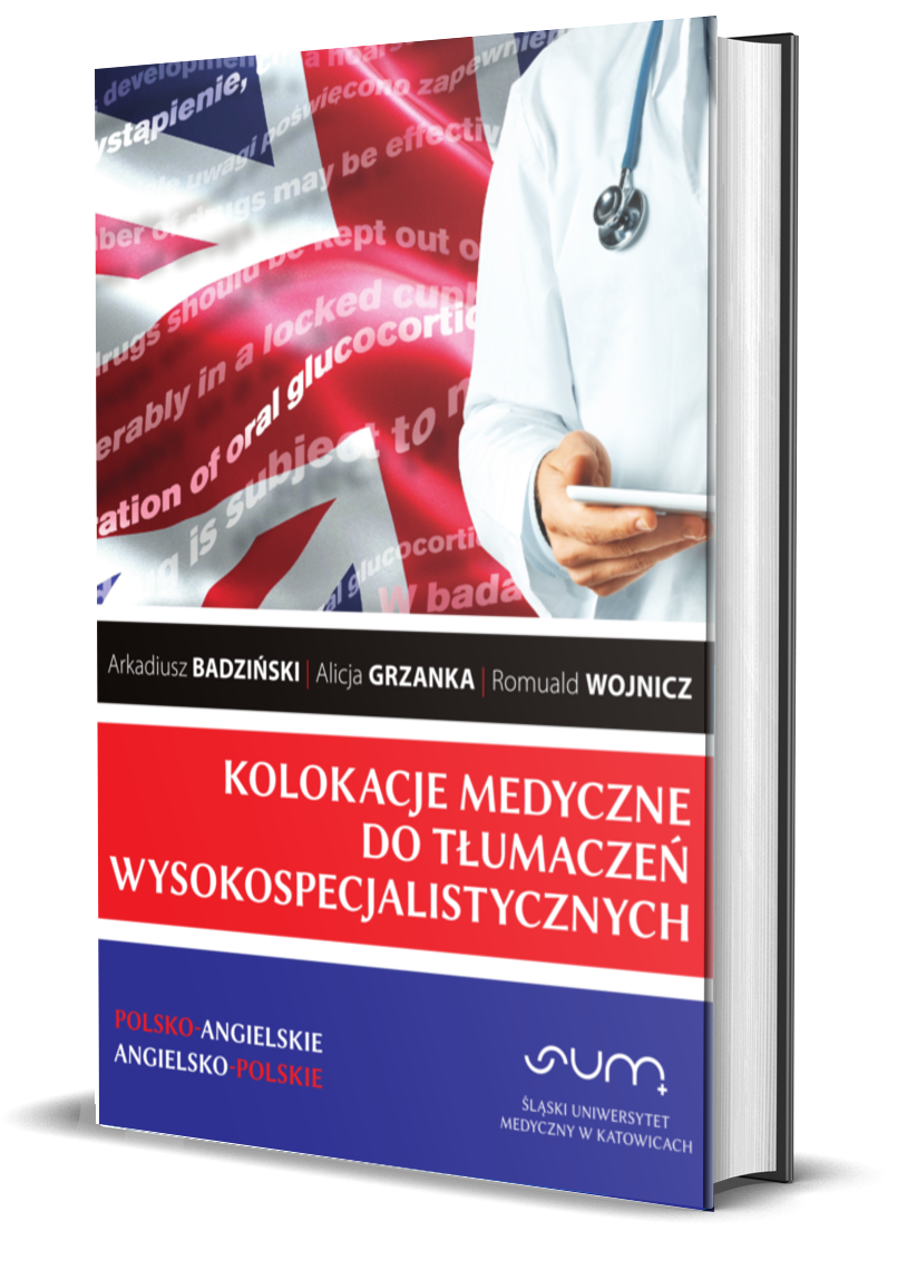 Medyczny słownik kolokacji autorstwa Arkadiusza Badzińskiego