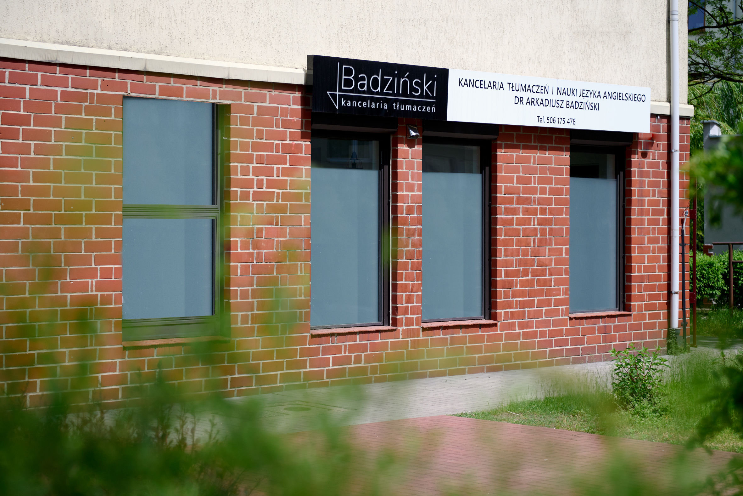 Budynek Kancelarii Tłumaczeń Dr Arkadiusz Badziński w Gliwicach